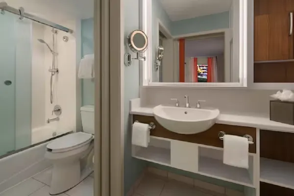 Disney's Pop Century Resort Banheiro do hotel