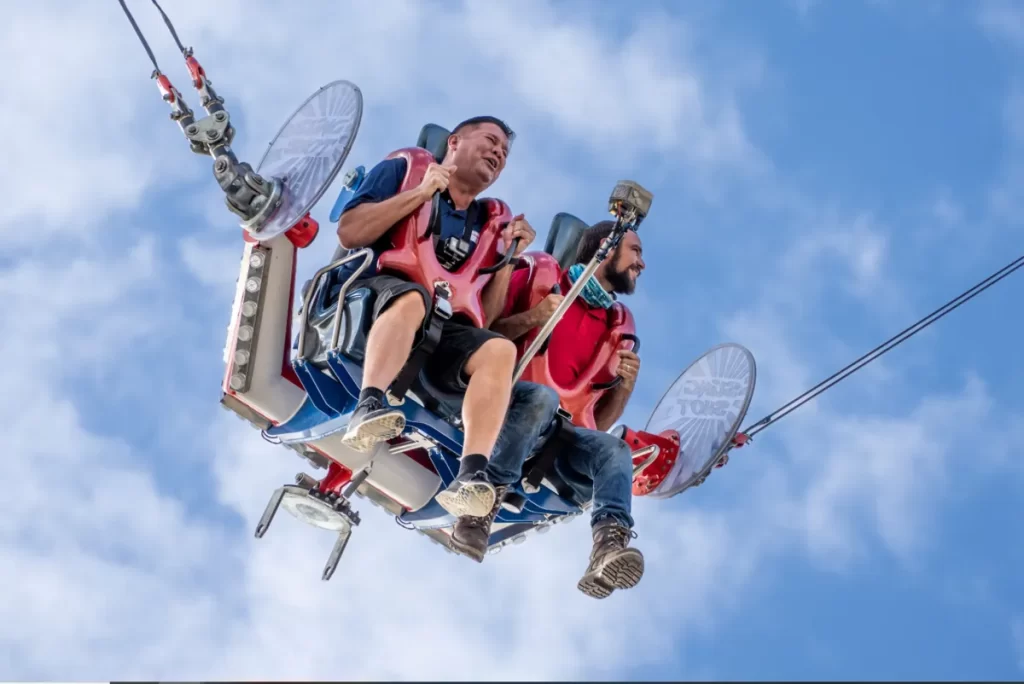A atração Orlando Slingshot no ICON Park