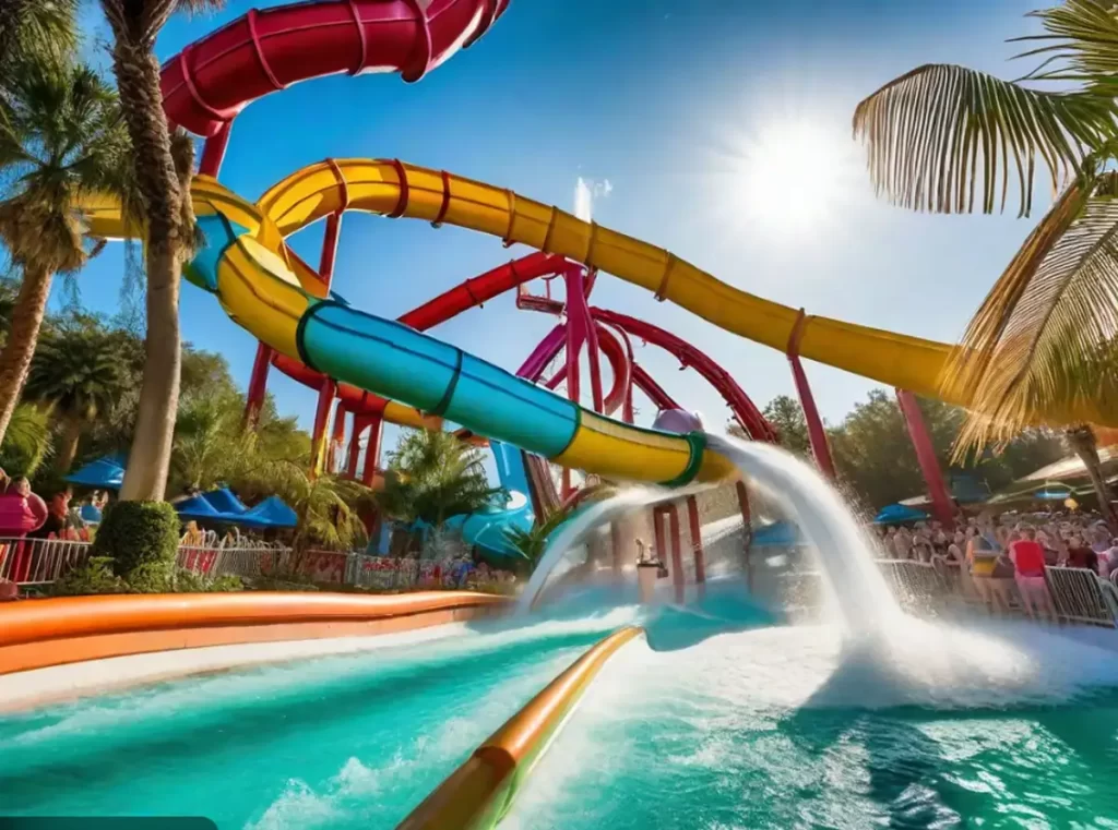Rio lento Loggerhead Lane e Tassie’s Twisters no Aquatica Orlando