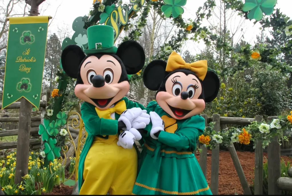 mickey minnie st patricks day orlando