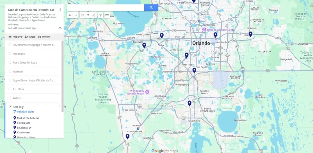 best buy orlando map