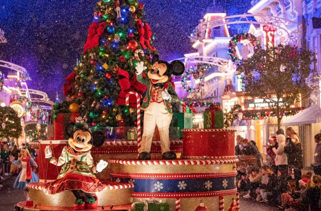 natal da disney em orlando mickey very merry christmas party