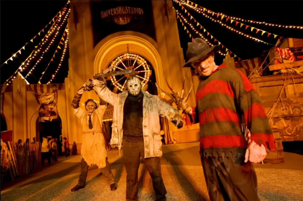 Jason, Freddy e Leatherface no Universal Halloween Horror Nights
