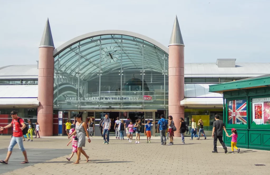 Estação Marne-la-Vallée – Chessy, conexão direta de trem para a Disneyland Paris