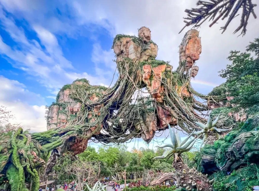Montanhas flutuantes em Pandora no Animal Kingdom