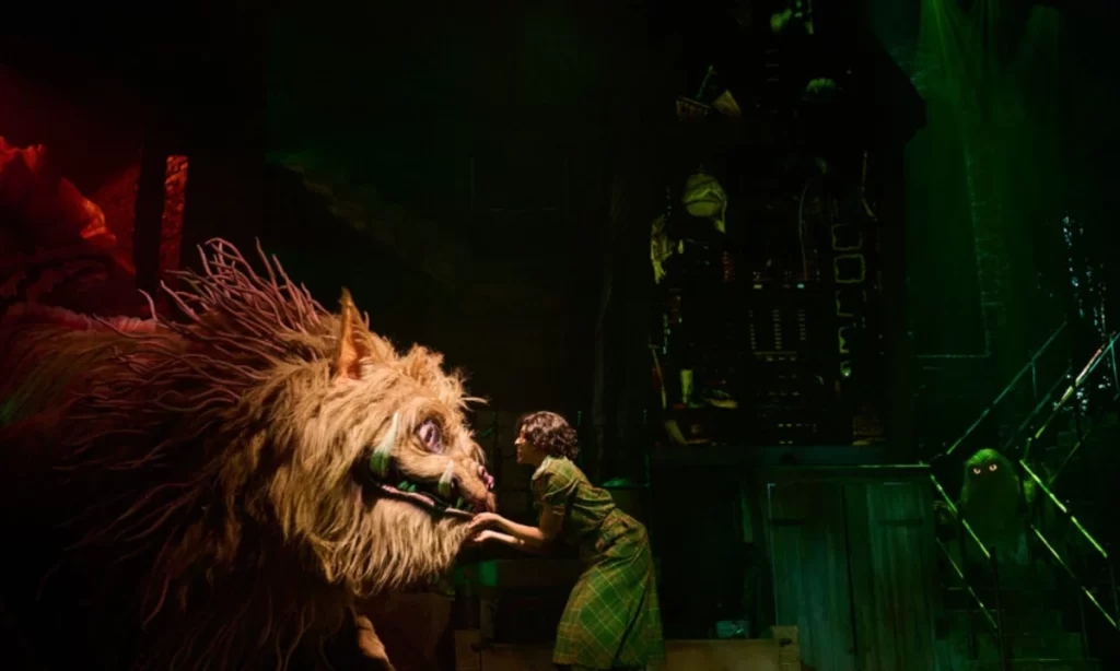 Criaturas mágicas na área de Harry Potter no Epic Universe