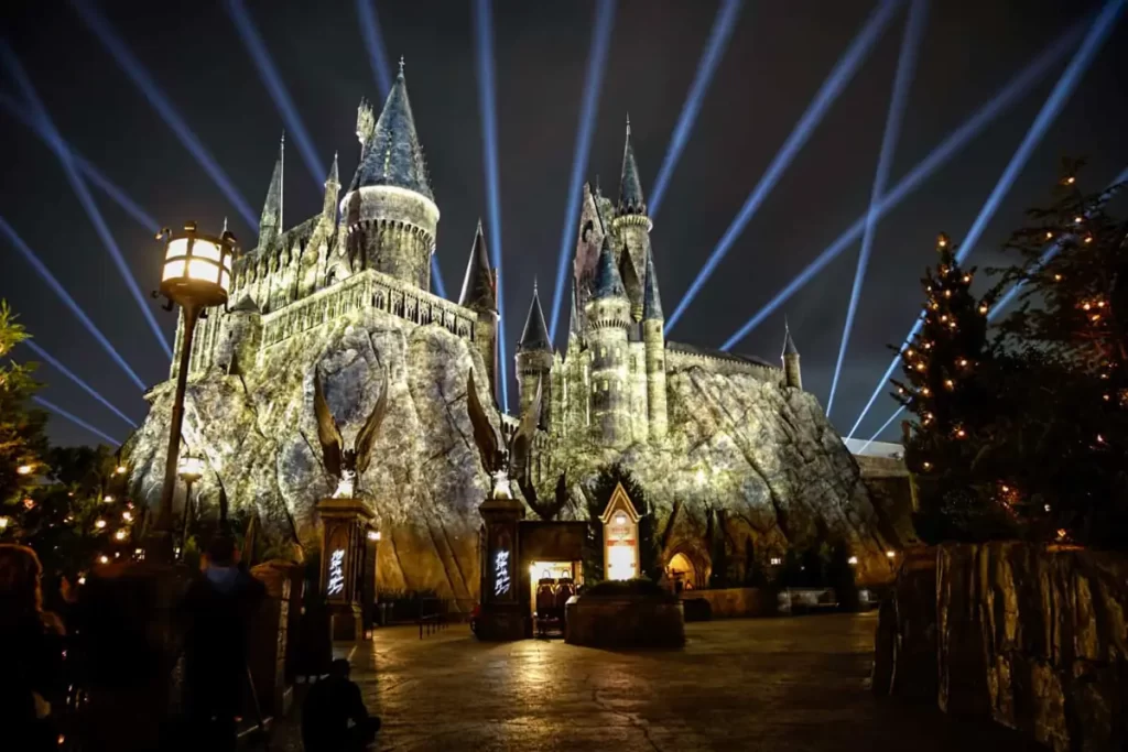 Show Castelo Harry Potter Orlando 2025 Horários e Melhores Lugares do Show de Luzes no Castelo de Hogwarts