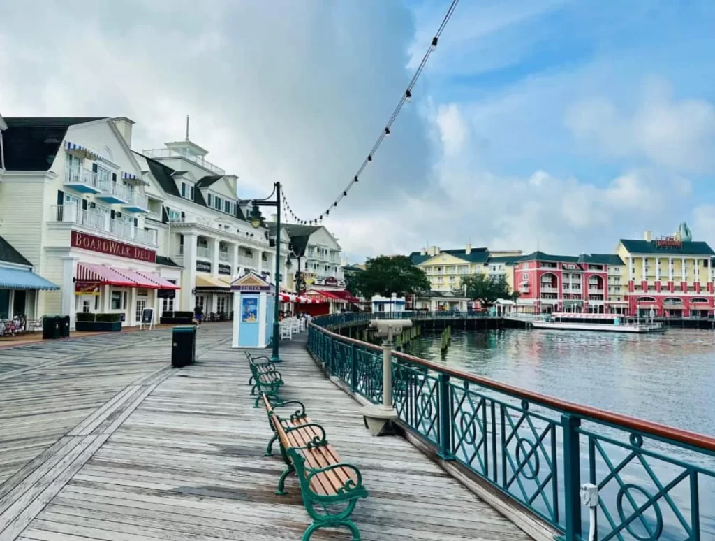 como chegar no boardwalk da Disney