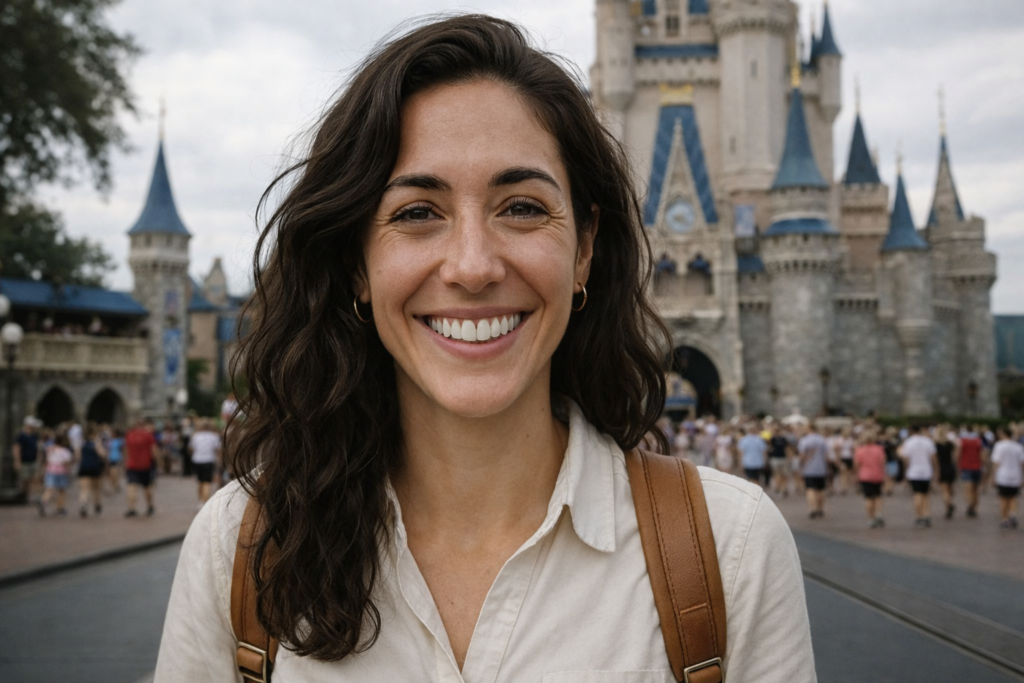 ana oliveira orlando para brasileiros magic kingdom