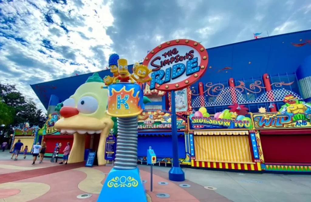 Close-up do animatrônico do ET na atração clássica da Universal Studios.