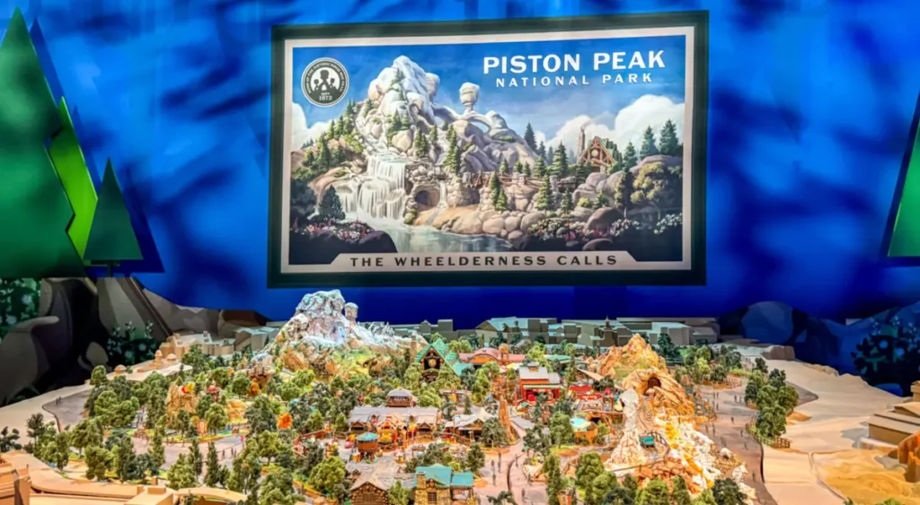 piston peak national park cars land nova area carros construcao magic kingdom maquete visao geral