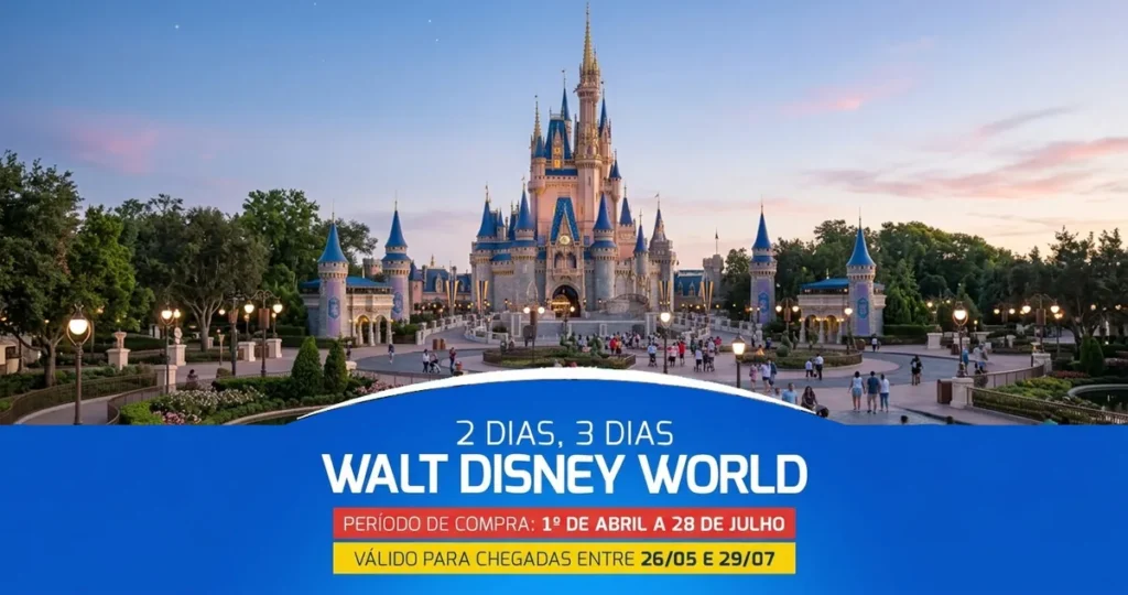 Promoção Ingressos Disney After 2PM Vale a Pena Para Brasileiros