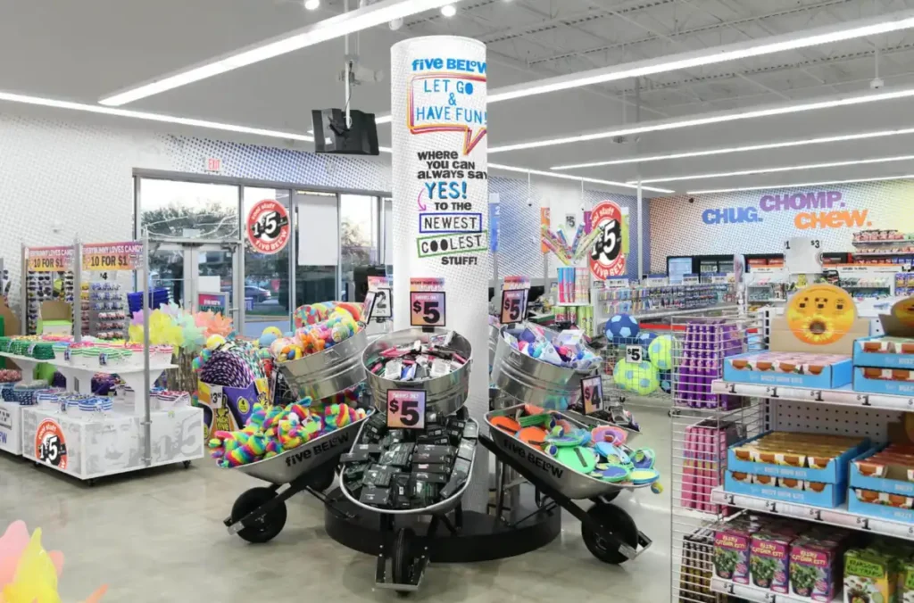 promoções na five below orlando