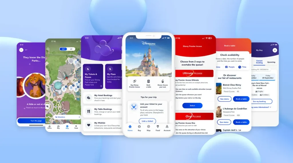 aplicativo disney paris