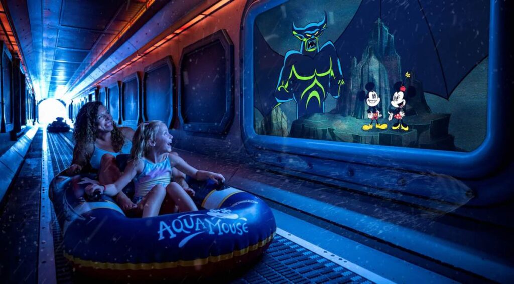 AquaMouse combina toboágua e animação Disney em uma das atrações mais aguardadas do Disney Destiny.