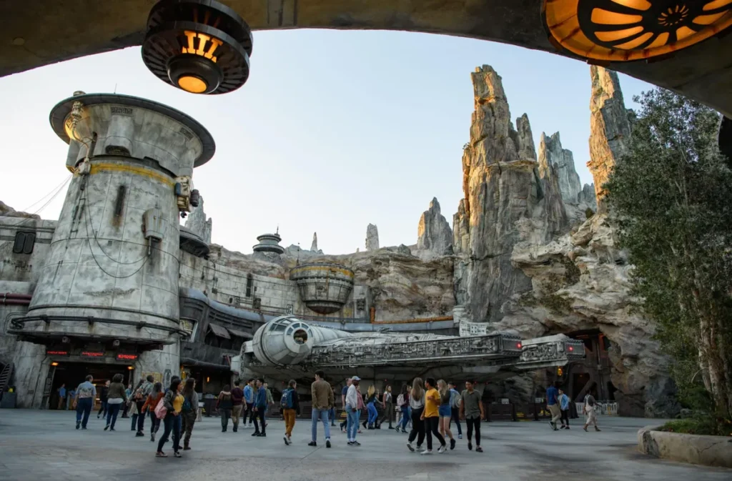 Millennium Falcon em Star Wars Galaxy's Edge Orlando