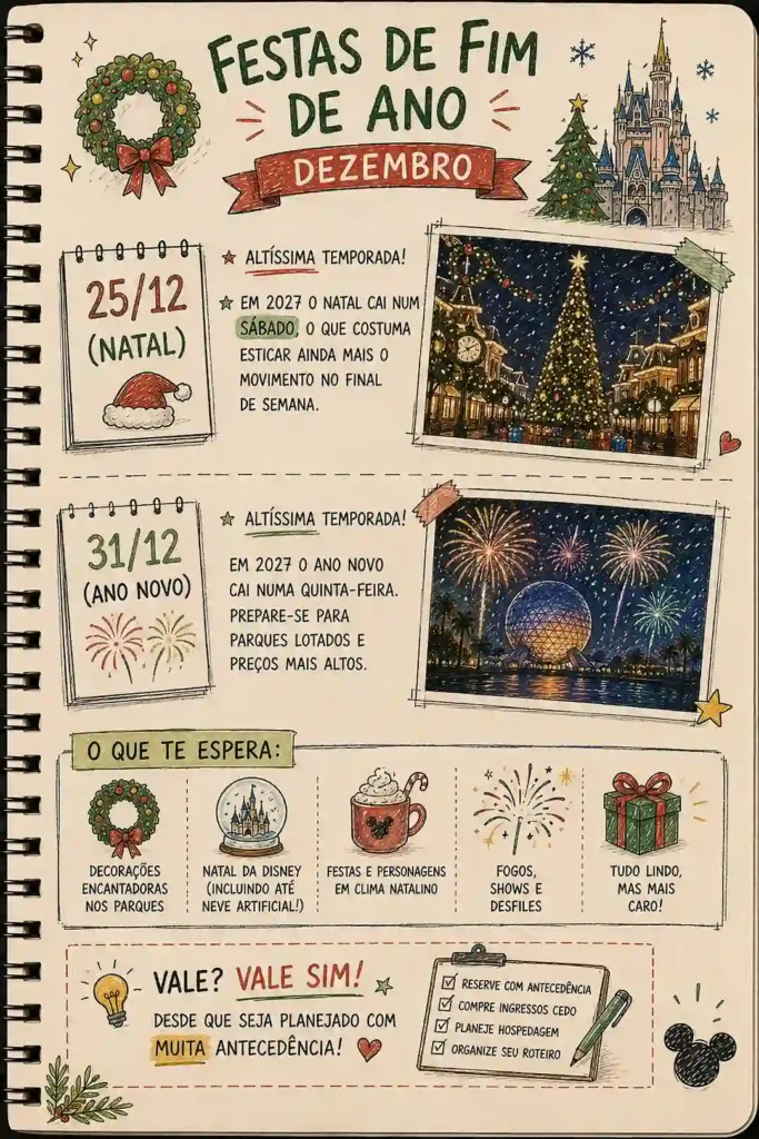 Feriados nos Estados Unidos 2027 - novembro e dezemrbo - festa de fim de ano