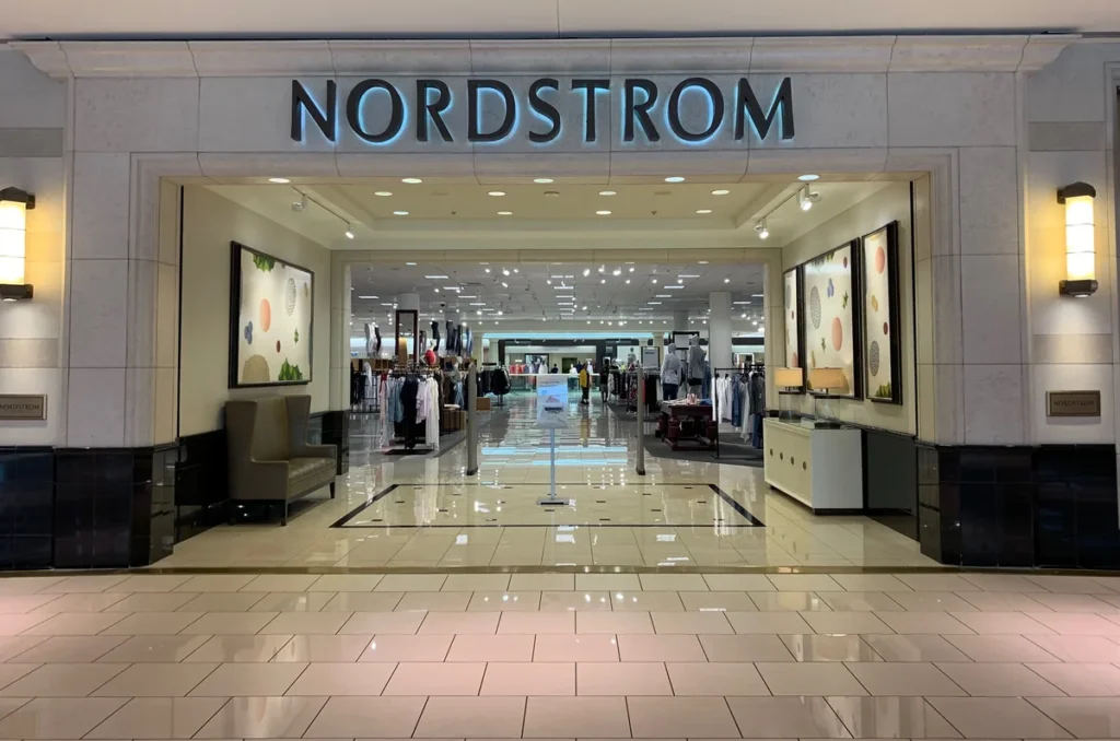 Loja Nordstrom no Aventura Mall, um dos principais destinos de compras de Miami.