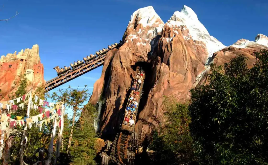 Expedition Everest, uma das atrações mais famosas do Disney's Animal Kingdom, em Orlando.