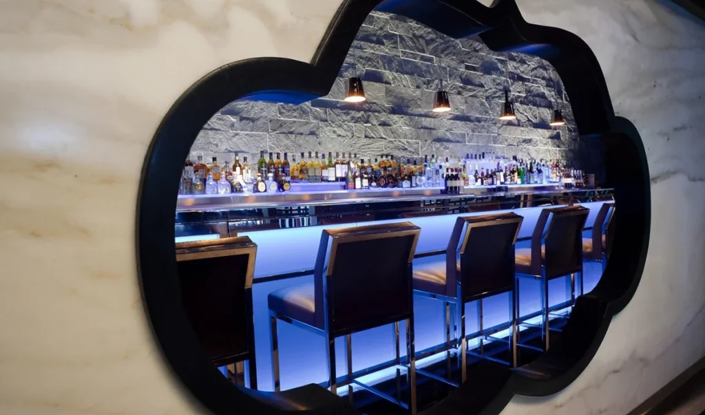 Bar do Hakkasan no Fontainebleau Miami Beach