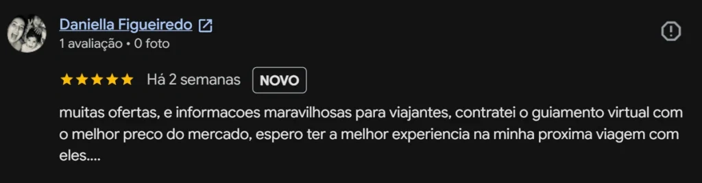 avaliação orlando para brasileiros google guiamento virtual daniella